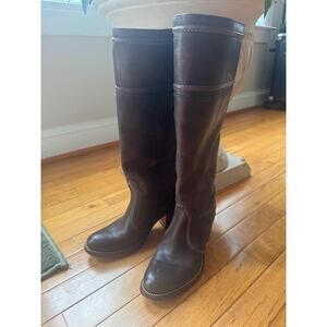 FRYE 77230 Boots Jane Stitch 14L BROWN boots 5.5B (1400